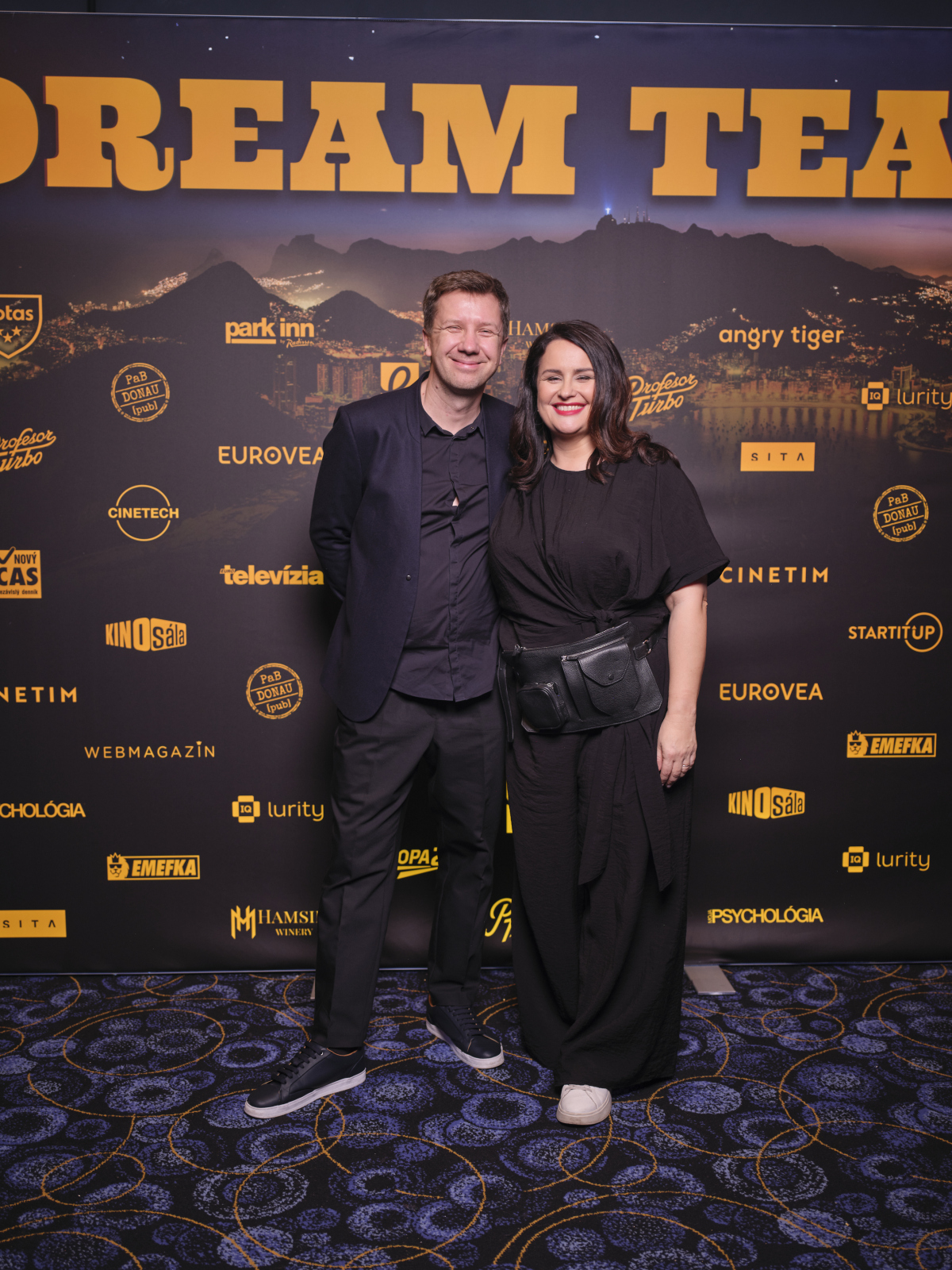 Petra Polnišová a producent Juraj Brocko