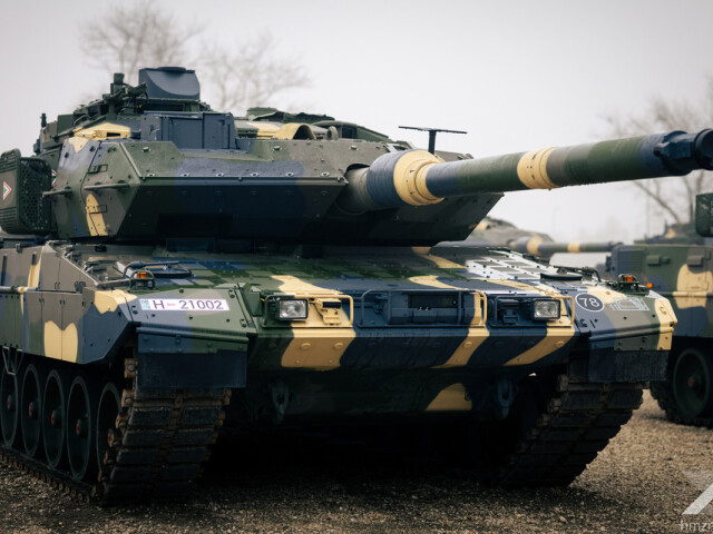 Tank Leopard 2 A7HU Maďarských ozbrojených síl