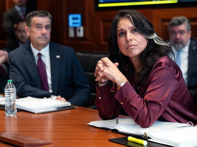 Tulsi Gabbardová, riaditeľka Národného spravodajstva a John Ratcliffe, riaditeľ CIA