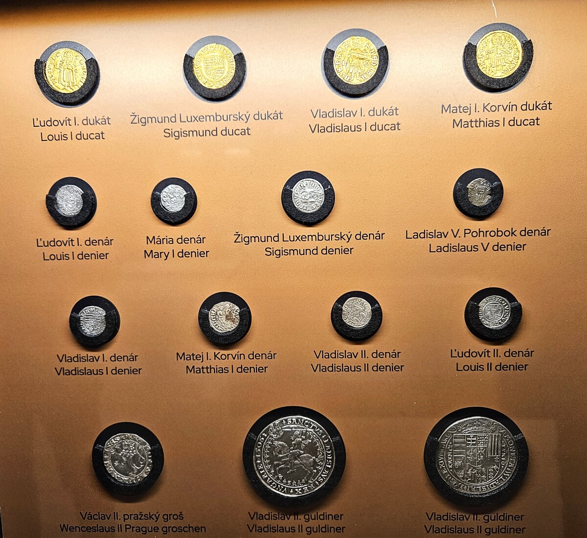 Zbierka mincí vo Východoslovenskom múzeu Košice