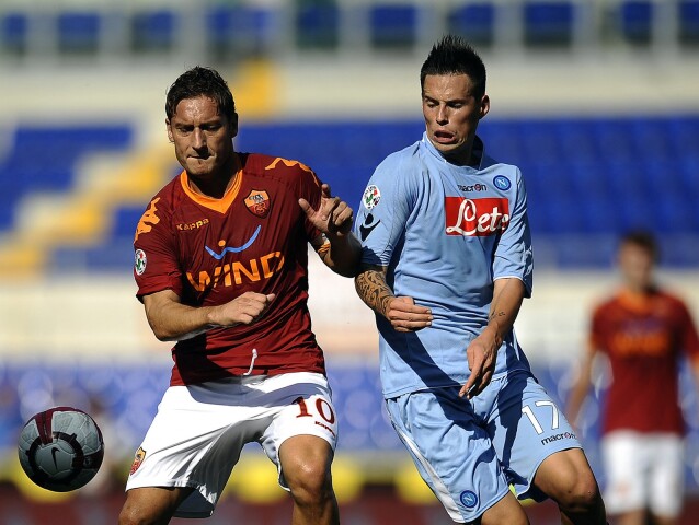 Francesco Totti, Marek Hamšík