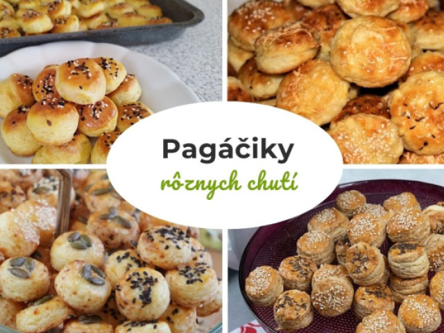 Na jedno zahryznutie: 11x minipagáčiky rôznych chutí. Prekladané, kysnuté aj úplne jednoduché  