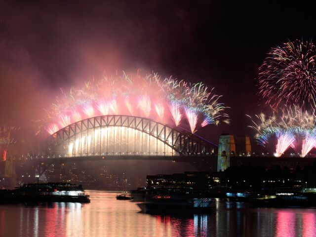 australia, sydney, ohňostroj