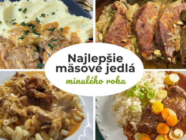 15 najčítanejších mäsových receptov uplynulého roka. Pozrite sa, z akého mäsa najradšej varíme!
