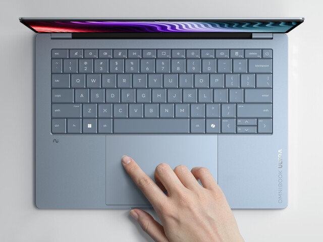 HP Omni Book Ultra 14 Stone Blue Top Keyboard