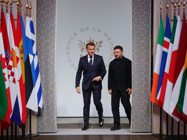 Emmanuel Macron / Volodymyr Zelenskyj /