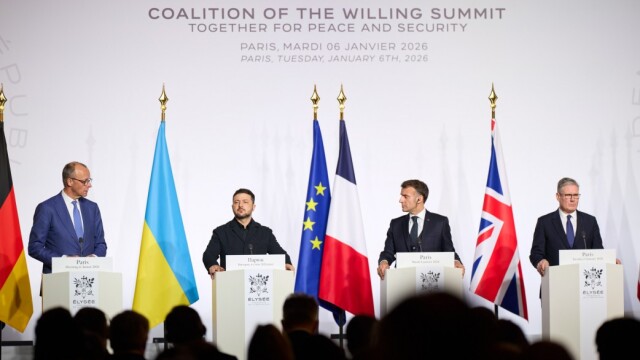 Stretnutie Koalície ochotných v Paríži 6. januára 2026