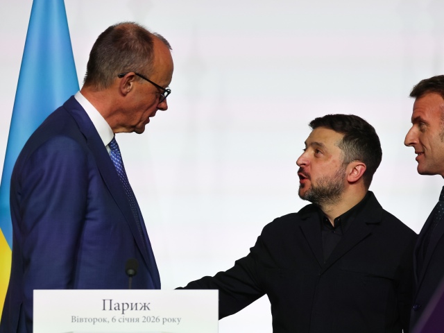 vojna na Ukrajine, Zelenskyj, Merz, Macron
