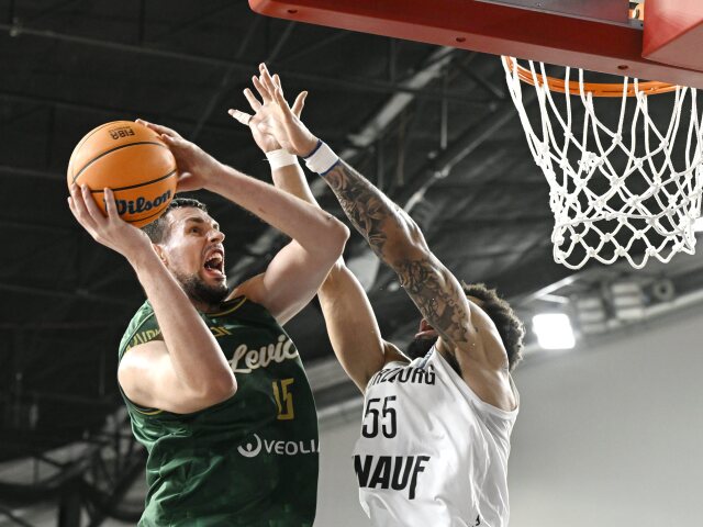 SR Basketbal LM 2. Levice Würzburg Bojanovský