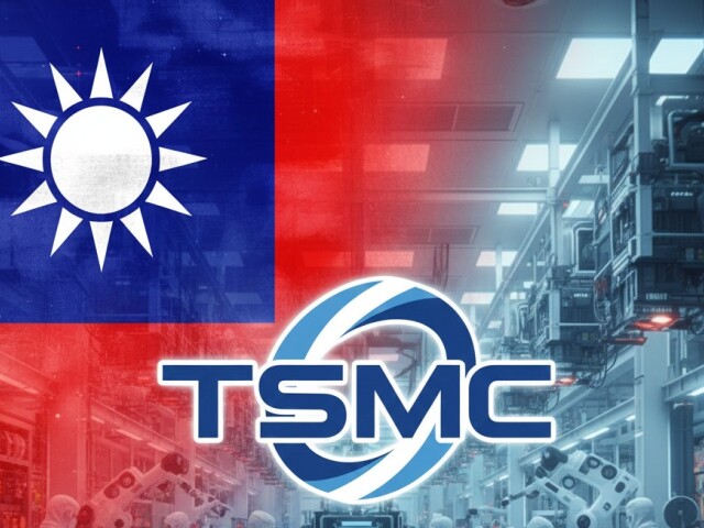 Taiwan a TSMC - obrázok vytvorený AI