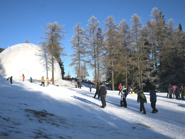 Vysoké Tatry Zima Turistika Hrebienok