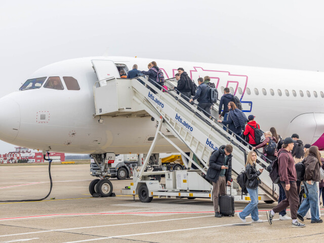 letisko, Wizz air, cestujúci, Košice - Bratislava,
