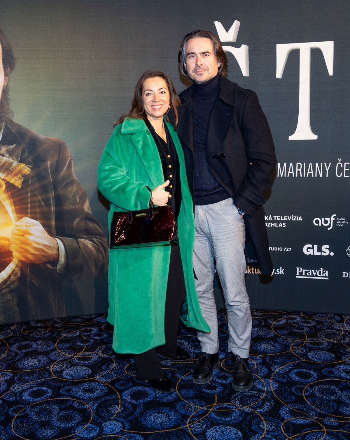 Matej Drlička a jeho partnerka - sopranistka Adriana Kučerová. 