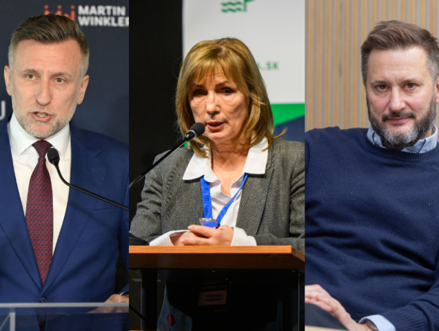 Martin Winkler, Dana Čahojová, Matúš Vallo