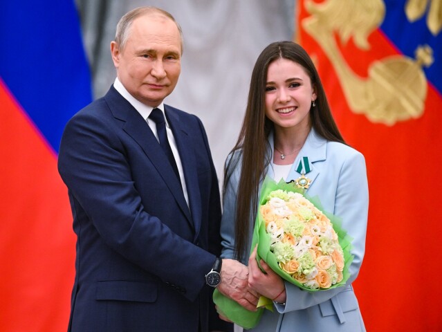 Vladimir Putin, Kamila Valijevová