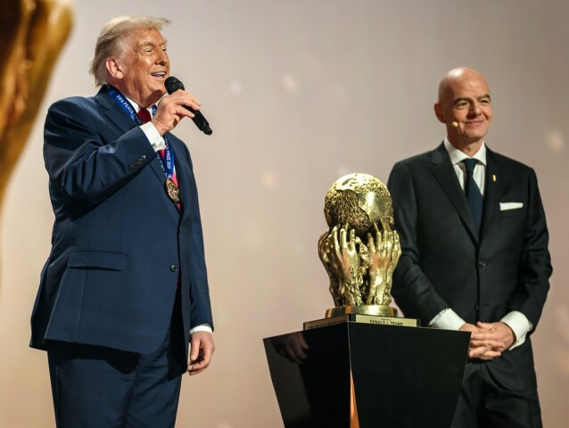 Donald Trump, Gianni Infantino