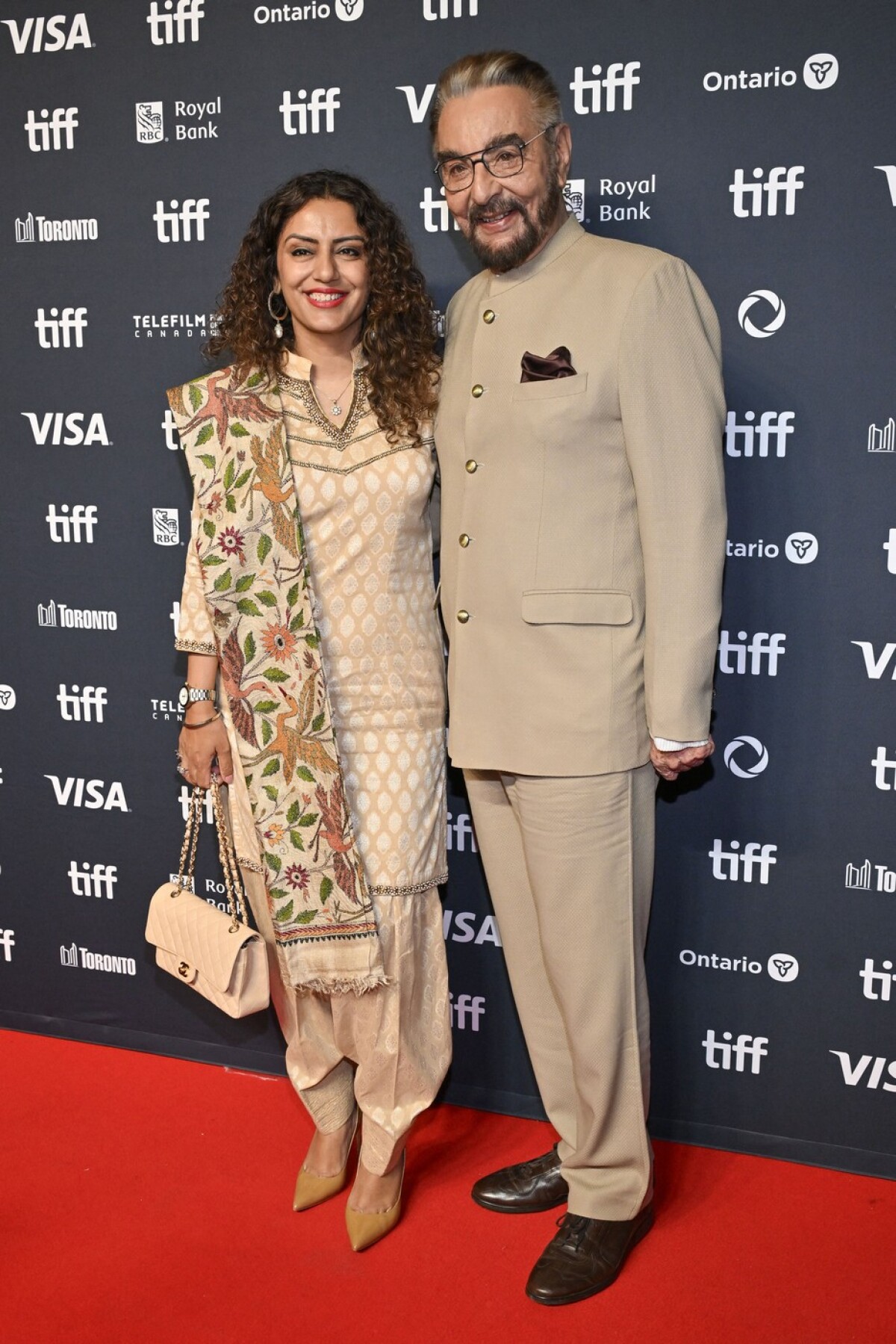 Kabir Bedi a jeho štvrtá manželka Parveen Dusanj