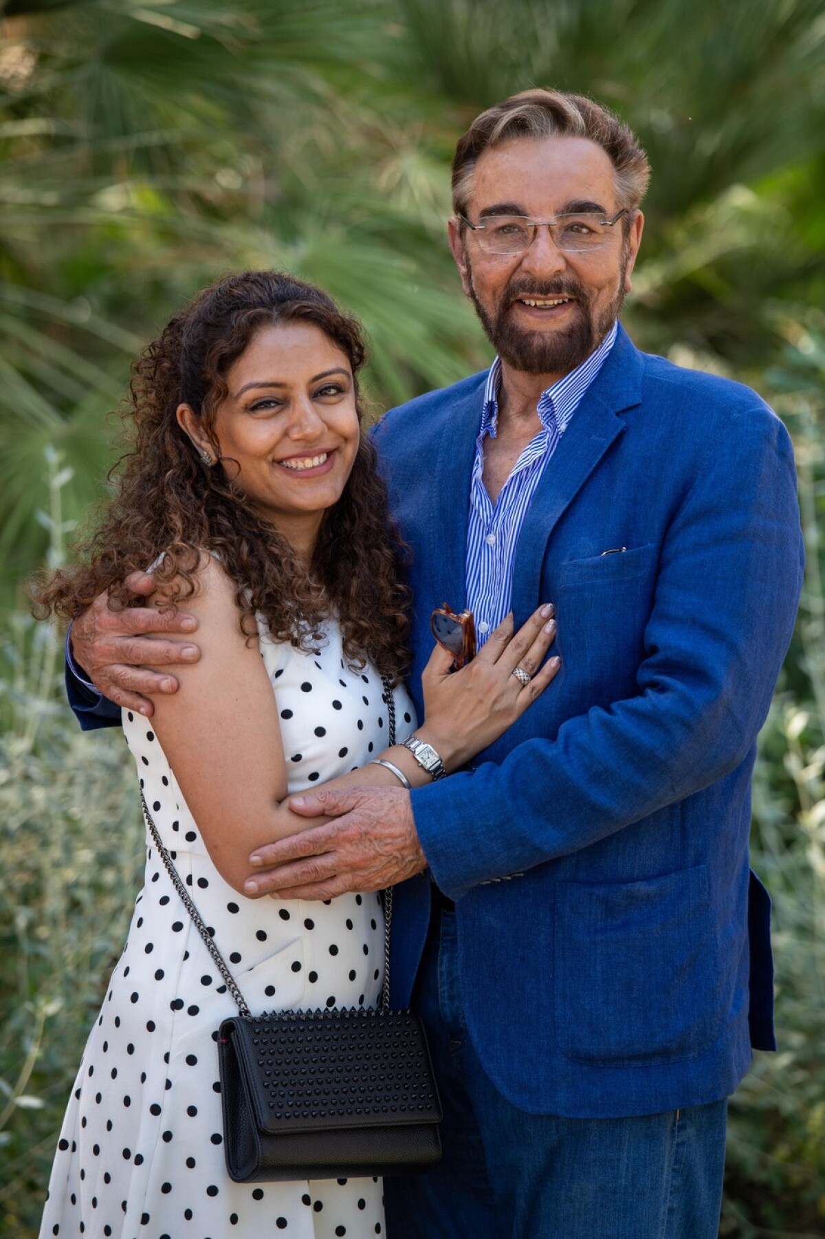 Kabir Bedi a jeho štvrtá manželka Parveen Dusanj 