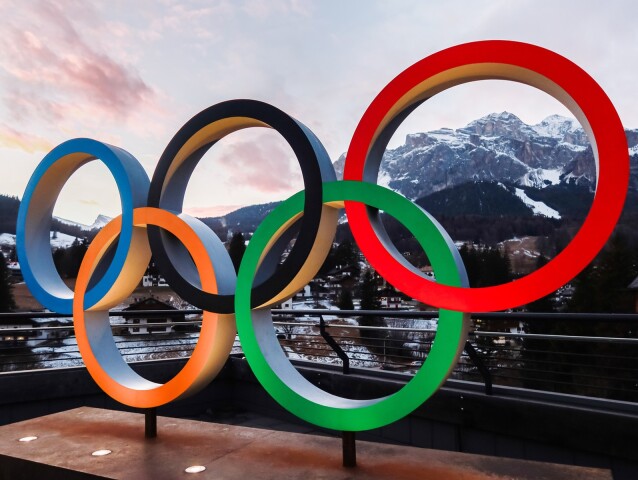 olympijský znak, olympijské kruhy