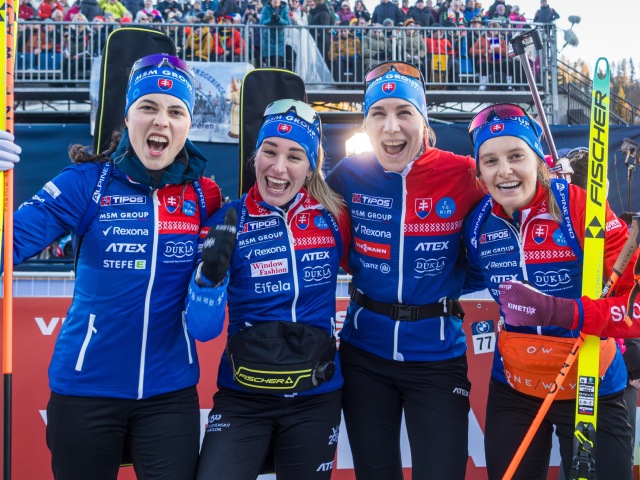 biatlon Slovensko štafeta