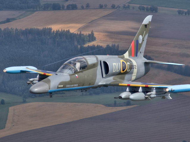 Bojové lietadlo L-159 ALCA.