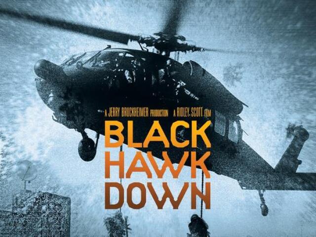 Filmový plagát Black Hawk Down