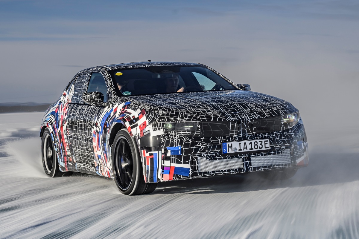 BMW i3M - predprodukčný prototyp 2026