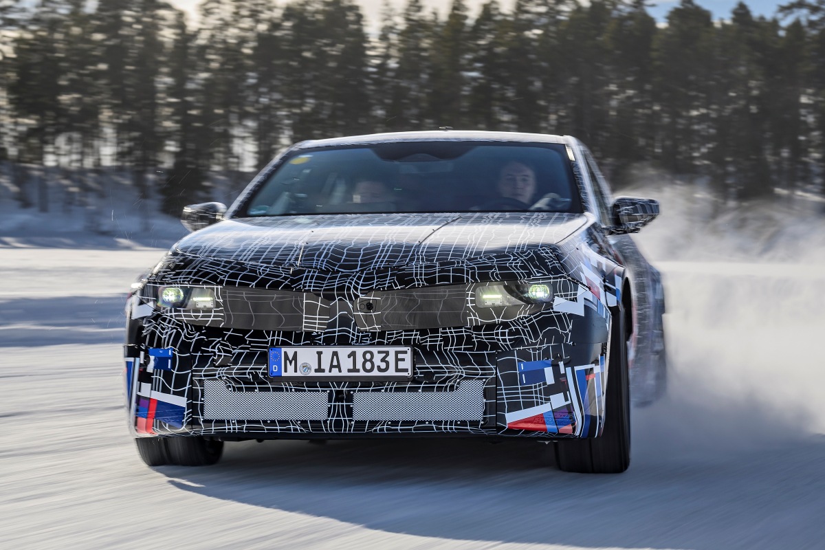 BMW i3M - predprodukčný prototyp 2026