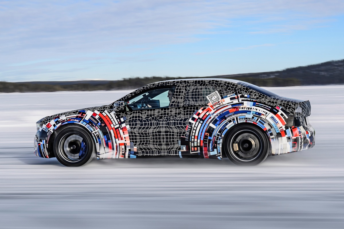 BMW i3M - predprodukčný prototyp 2026
