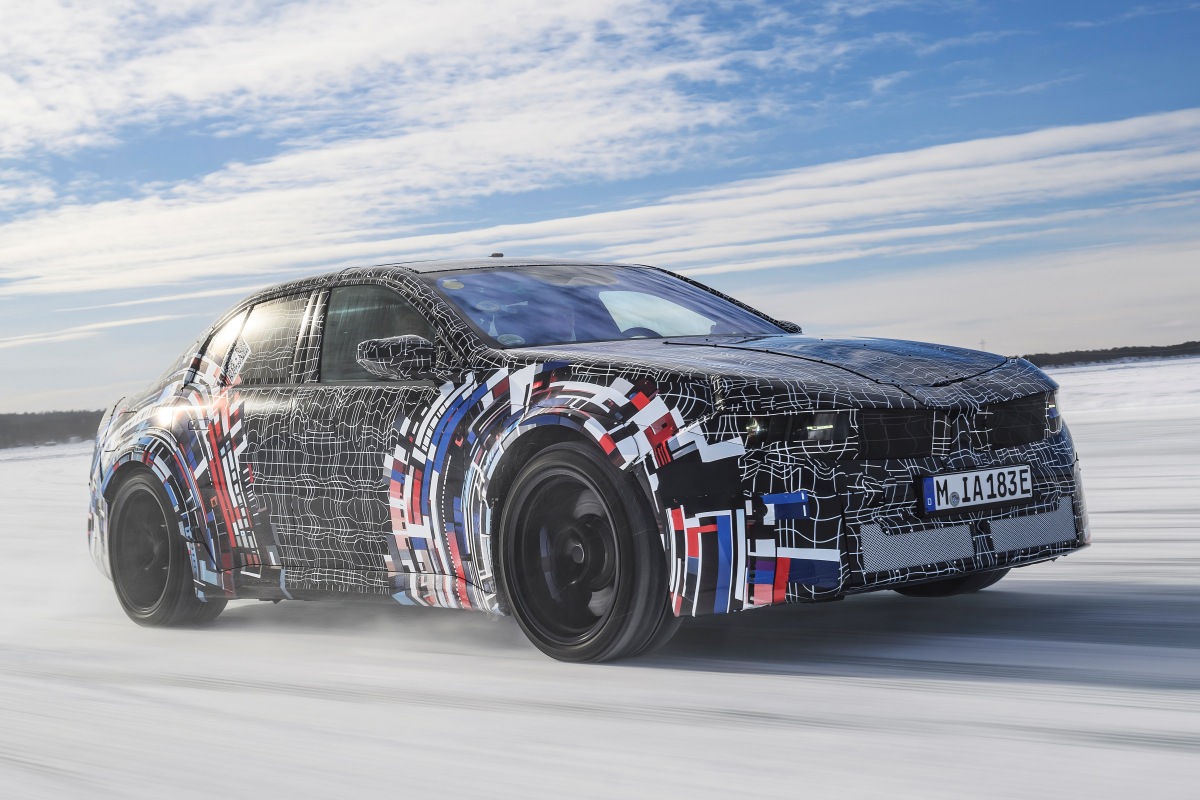 BMW i3M - predprodukčný prototyp 2026