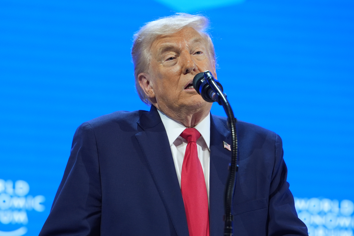 Switzerland Davos Trump