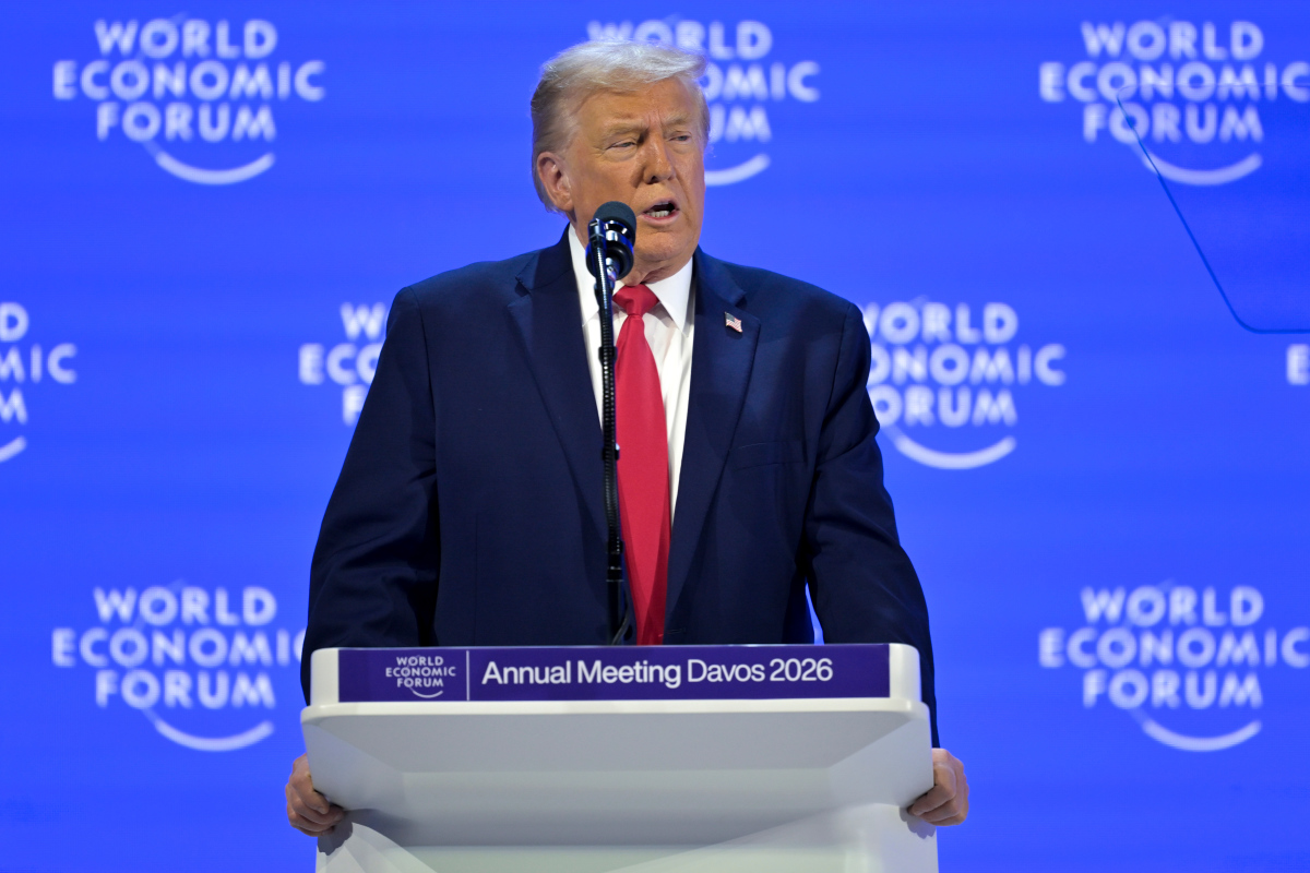 Switzerland Davos Trump