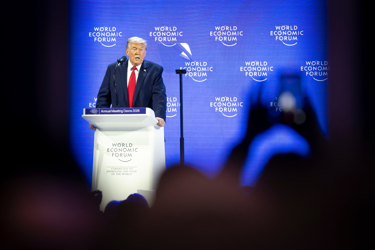 Switzerland Davos Trump