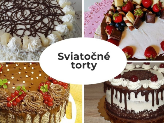 Orechová, čokoládová, karamelová aj tvarohová. Zbierka receptov na sviatočné torty na každú príležitosť
