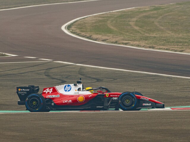 hamilton ferrari