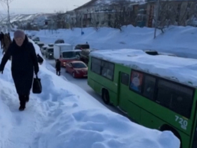 Kamčatka, video Reuters