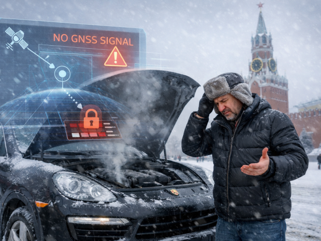 Porsche - problém so štartovaním v Rusku