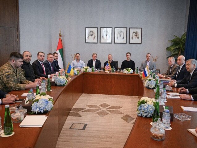 Rokovania delegácií Ukrajiny, USA a Ruska v Abu Dhabi (23.-24. januára 2026)