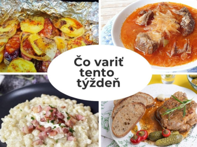 Polievky, mäso, sladké, rýchlovky aj nedeľné obedy. 14 tipov, čo variť tento týždeň 