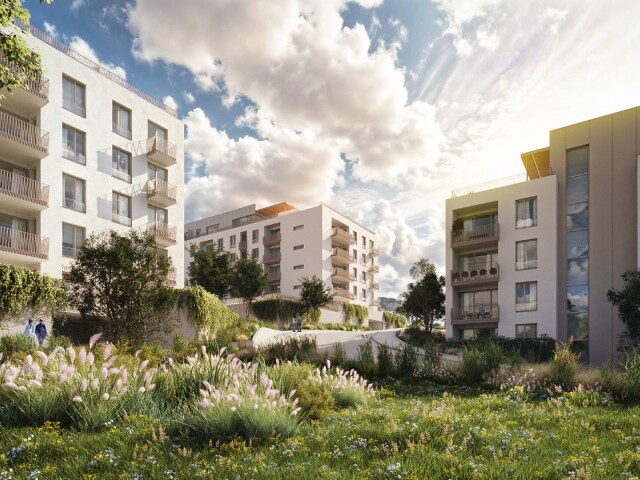 Rezidenčný projekt Terrasy (vizualizácia).
