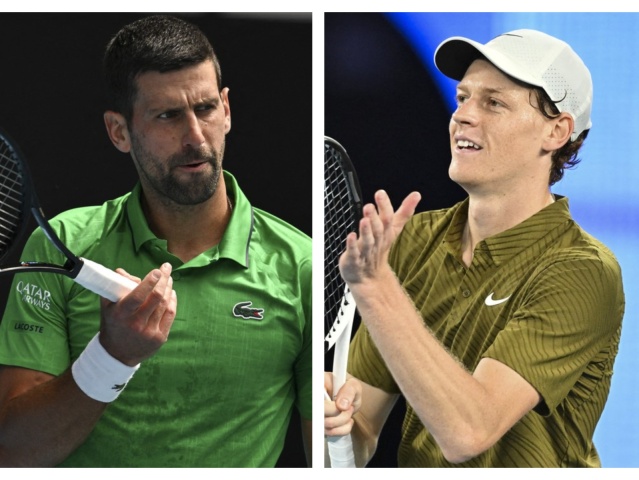 Novak Djokovič - Jannik Sinner