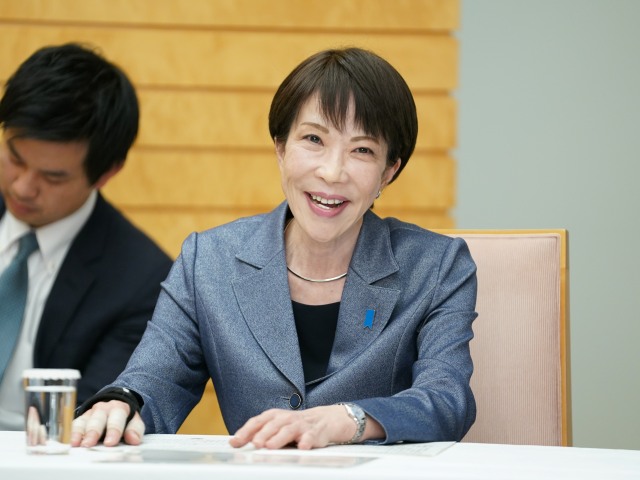 Japonská premiérka Sanae Takaičiová