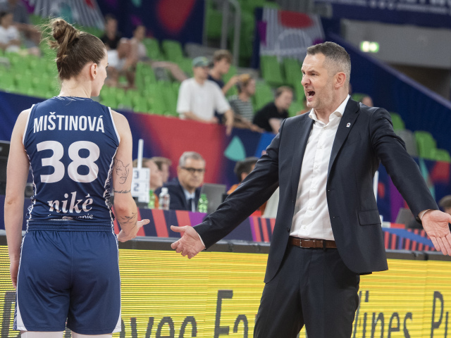 Slovinsko Basketbal Ženy ME Play Off mištinová