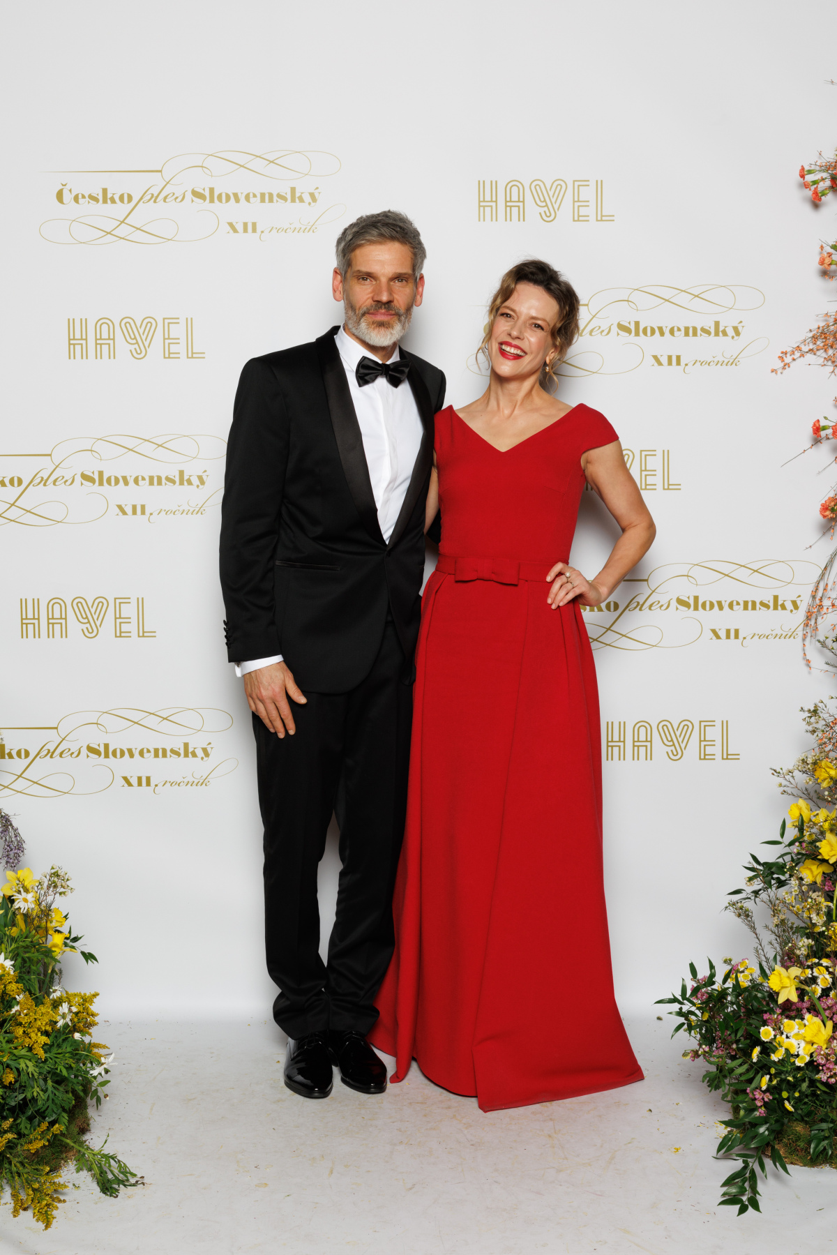 Herečka Andrea Ružičková a jej manžel. 