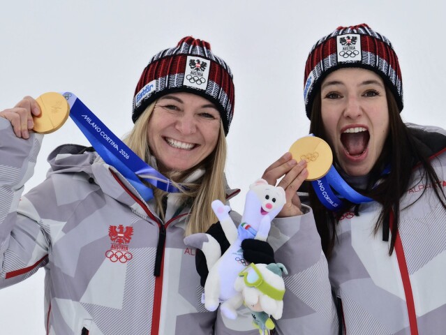Katharina Huberová a Ariana Readlerová
