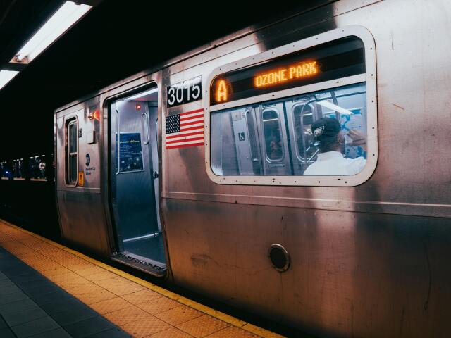 metro, New york, doprava, cestovanie