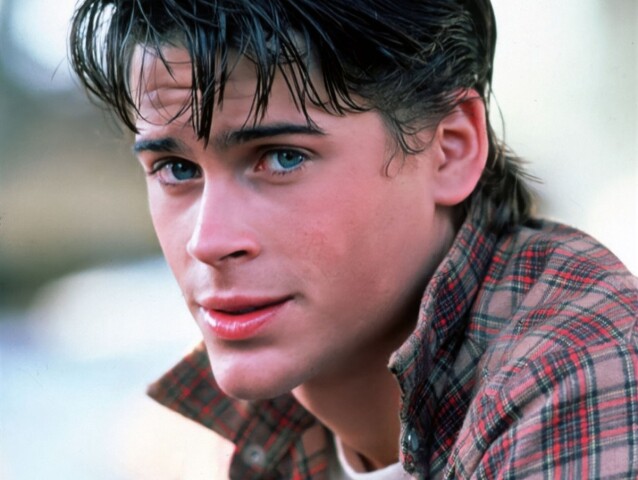 Herec Rob Lowe v roku 1983 v snímke Outsideri. 