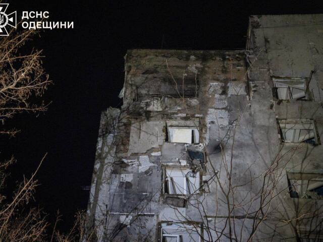Odesa po ruskom útoku 12. februára 2026