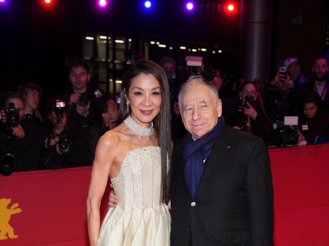 Herečka Michelle Yeoh a jej manžel Jean Todt.