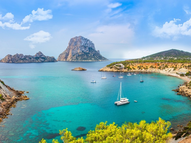 Ibiza, ostrov, dovolenka, more, cestovanie